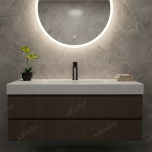 Robinet d’eau monté sur le pont à poignée unique, robinet de ark, centre commercial chaud et froid, noyau en laiton moderne Robinet d’eau monté sur le pont à poignée unique, robinet de ark, centre commercial chaud et froid, noyau en laiton moderne