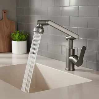 Mitigeur lavabo monocommande articulé pivotant 1080 orientable…