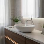 Robinet de lavabo de salle de bains ABS, robinet d&rsquo;eau froide unique, robinet d&rsquo;évier de lavabo, accessoires de robinet avec barboteur à économie d&rsquo;énergie