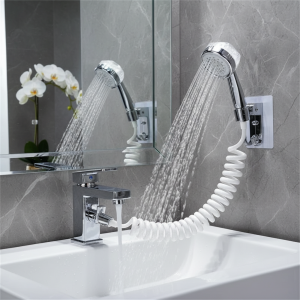 Pommeau de douche de salle de bains, robinet d’eau de lavabo, douche externe, filtre de maintien de toilette, buse Flexible, costume de lavage des cheveux, artefact de maison, douche Pommeau de douche de salle de bains, robinet d’eau de lavabo, douche externe, filtre de maintien de toilette, buse Flexible, costume de lavage des cheveux, artefact de maison, douche