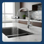 Cascade de cuisine, robinet rotatif universel à trois niveaux, Anti-Base, dispositif d&rsquo;eau dieu, dispositif d&rsquo;extension de robinet chaud et froid pour la maison