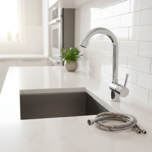 DREAMRV RV accessoires RV robinet intérieur mitigeur eau chaude froide vanne pliante rotative monotrou poli utilisation de cuisine DREAMRV RV accessoires RV robinet intérieur mitigeur eau chaude froide vanne pliante rotative monotrou poli utilisation de cuisine