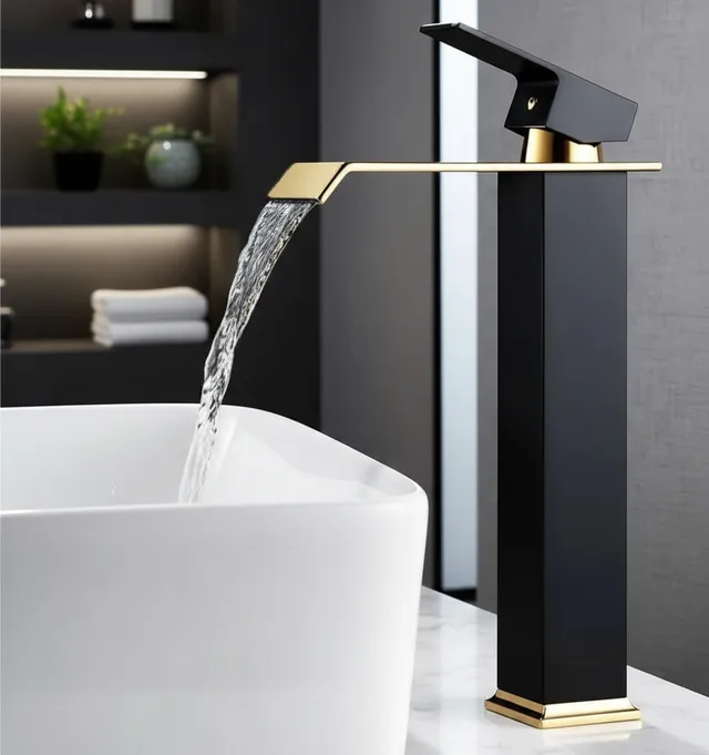 Robinet de lavabo cascade