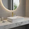 Robinet de salle de bains en laiton massif – vue 1