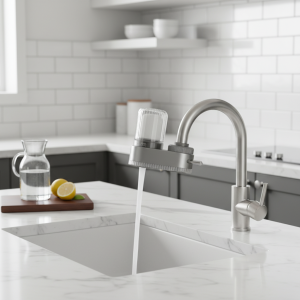 Purificateur d’eau du robinet, filtre à eau pour évier, robinet de cuisine, percolateur en céramique lavable, Filtration de salle de bains, pulvérisateur purificateur Purificateur d’eau du robinet, filtre à eau pour évier, robinet de cuisine, percolateur en céramique lavable, Filtration de salle de bains, pulvérisateur purificateur