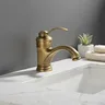 Robinet lavabo laiton antique 6pouces bec…