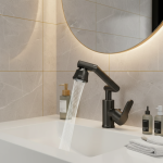 Robinet de lavabo chaud et froid, lavabo domestique, salle de bains, Booster multifonction, robinet rotatif universel, cuisine universelle