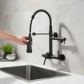 Robinet de cuisine noir