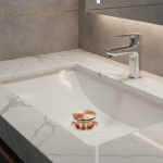 E74E Universal Copper Salle Bathroom Envier Stoppers Push Type Basin Filtre drainage du bassin