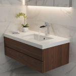 Robinet de grue de bassin d&rsquo;acier inoxydable, robinet d&rsquo;évier de centre commercial