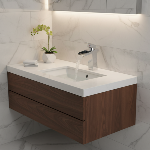 Robinet de grue de bassin d&rsquo;acier inoxydable, robinet d&rsquo;évier de centre commercial