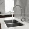 Robinet de cuisine chromé