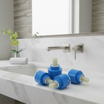 Cartouche de mélangeur à disque en céramique, robinet à cartouche thermostatique, Valve à disque, cartouches en plastique et céramique Pp pour mélangeur 35/40Mm