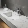 Robinet de lavabo mural en alliage de Zinc