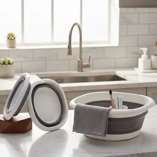 Lavabo pliant Lavabo polyvalent Lavabo pliable suspendu léger pour…