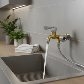 Robinet d'eau 2 en 1