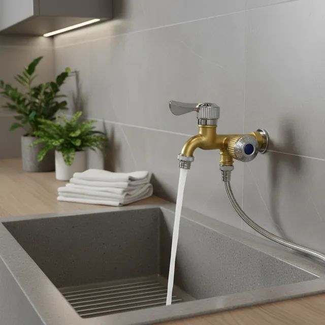 Robinet d'eau 2 en 1