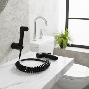 Robinets de Bidet, toilettes, maison, jardin, salle de bains, tête de Douche, tuyau portatif, Kit sanitaire Shattaf, Douche ABS avec support Robinets de Bidet, toilettes, maison, jardin, salle de bains, tête de Douche, tuyau portatif, Kit sanitaire Shattaf, Douche ABS avec support