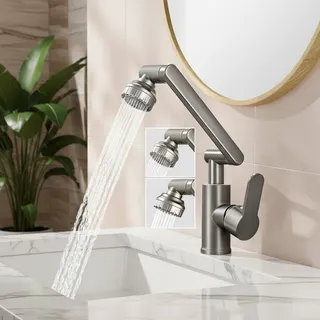Robinet de lavabo de salle de bains