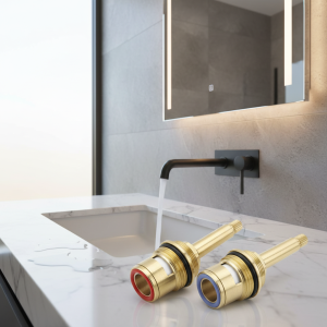 Tige en céramique en laiton Adhérence du disque Vannes du robinet en céramique Plans d’égouttement Remplacements de vannes Eau chaude et froide Cuisine Tige en céramique en laiton Adhérence du disque Vannes du robinet en céramique Plans d’égouttement Remplacements de vannes Eau chaude et froide Cuisine