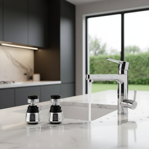 Tête anti-éclaboussures économiseur d’eau de cuisine, moteurs rotatifs universels, filtre Bler, buse de suralimentation, outils de cuisine résistants à 360 Tête anti-éclaboussures économiseur d’eau de cuisine, moteurs rotatifs universels, filtre Bler, buse de suralimentation, outils de cuisine résistants à 360