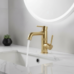 Robinet d&rsquo;eau chaude et froide pour éviers HOSink, robinet de type nervuré, accessoires de bassin