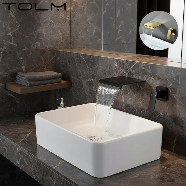 TOLM-Cascade murale pour évier