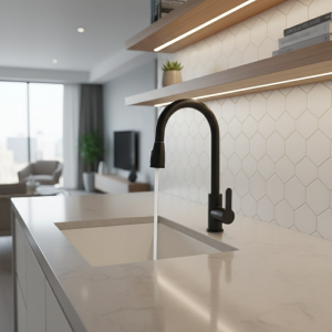 2026Nouveau moderne en acier inoxydable 360 °   Robinet télescopique rotatif en acier inoxydable, plus Durable, pour évier de cuisine, salle de bains, robinet de lavabo