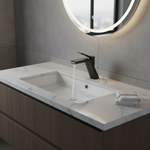 Robinet de lavabo d&rsquo;eau chaude et froide, lavabo domestique, évier, évier, salle de bains, robinet de toilette