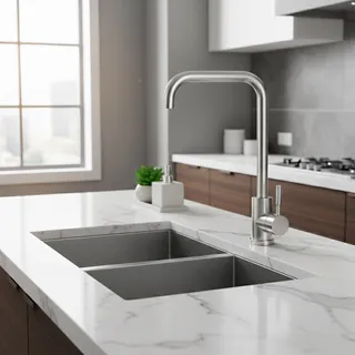 [Rouet en acier inoxydable] 360 ° Robinet d'évier de cuisine rotatif…