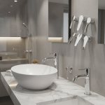 Salle de bains robinet chaud et froid lavabo robinet poignée accessoires poignée accessoire cuisine évier douche poignée accessoire