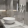 Salle de bains robinet chaud et froid lavabo robinet… – vue 1