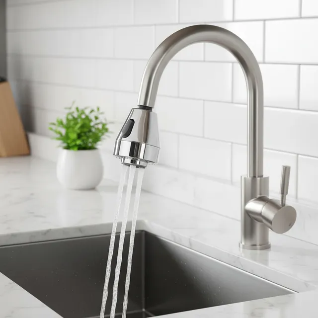 Aérateur robinet universel chromé compact finition…