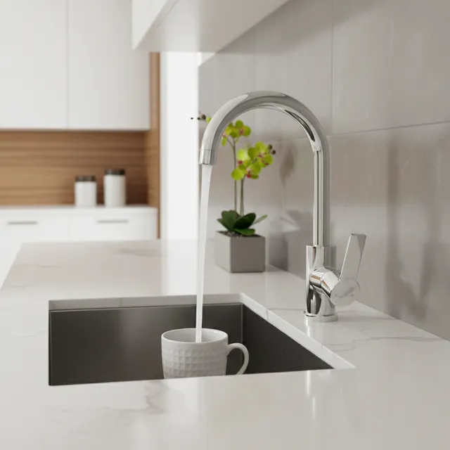 360 ° Robinet de lavabo rotatif cuisine et salle de bains