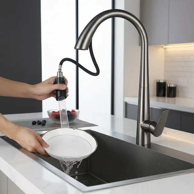 Robinet de lavabo en laiton