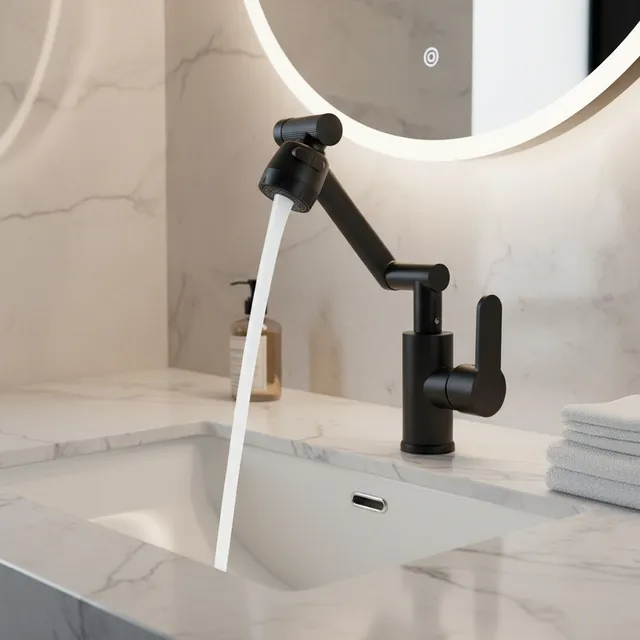 Bras mécanique robinet universel salle de bains cuisine…