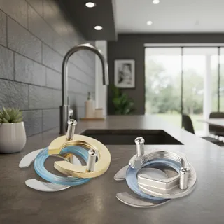Robinet de cuisine demi-lune 32mm