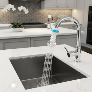 Rallonges de robinet d’évier de cuisine, buse de robinet domestique pour purificateur d’eau, filtre d’évier, filtre d’économie d’eau, accessoires de salle de bains Rallonges de robinet d’évier de cuisine, buse de robinet domestique pour purificateur d’eau, filtre d’évier, filtre d’économie d’eau, accessoires de salle de bains