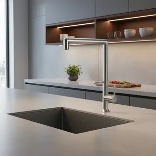 Pistolet de cuisine en acier inoxydable 304