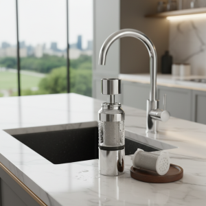 Filtre de robinet de cuisine, purificateur d’eau, purificateur d’eau du robinet domestique, anti-éclaboussures, extension de dieu, bec universel Filtre de robinet de cuisine, purificateur d’eau, purificateur d’eau du robinet domestique, anti-éclaboussures, extension de dieu, bec universel