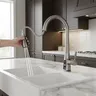 Robinet de cuisine extractible avec capteur