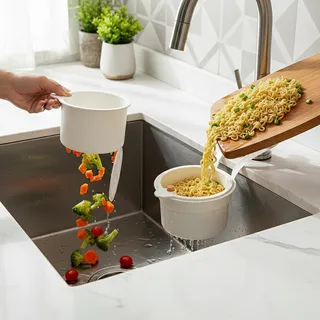 Panier de vidange suspendu pour évier