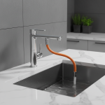 Prolongateur d&rsquo;extension universel pour cuisine, tuyau flexible à flexion libre à 360 °, tube en silicone pour robinet de ark, 20 cm, 30 cm, 50cm