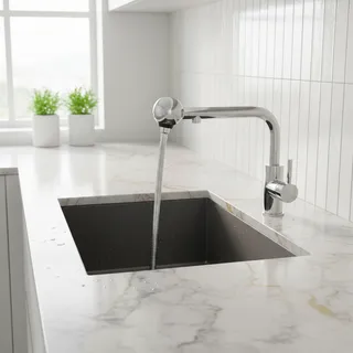 Pommeau douche main remplacement cuisine robinet rétractable ABS…