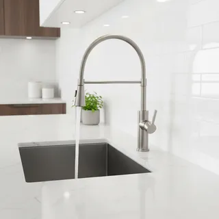 Robinet de centre commercial d'eau chaude et froide à nervures flexibles