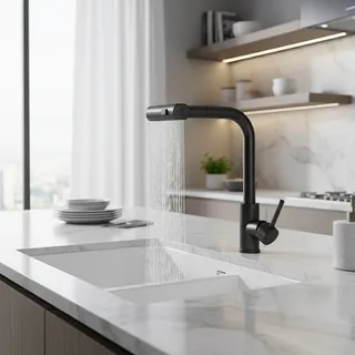 Robinet cuisine extractible coulissant mitigeur monocommande…
