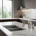 Robinet purificateur d&rsquo;eau, robinet filtré sans plomb s&rsquo;adapte aux unités d&rsquo;osmose inverse ou un système de filtration d&rsquo;eau, robinet de cuisine RO