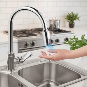 Dispositif d’économie d’eau de robinet de cuisine, robinet sans contact, salle de bains, capteur gonflable automatique, robinet de douche, filtre de pomme de douche Dispositif d’économie d’eau de robinet de cuisine, robinet sans contact, salle de bains, capteur gonflable automatique, robinet de douche, filtre de pomme de douche