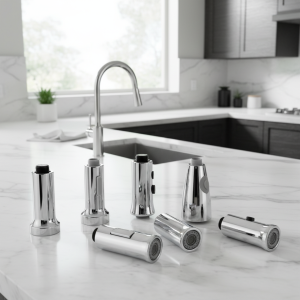 Robinet de cuisine extractible, buse de pulvérisation ABS Durable, économie d&rsquo;eau, pomme de pulvérisation de douche, lavabo de salle de bains, remplacement de robinet d&rsquo;évier