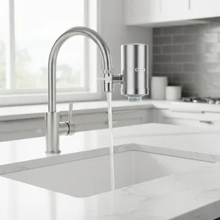 Robinet de cuisine en acier inoxydable